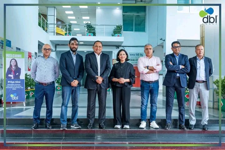 ডিবিএল কারখানা পরিদর্শনে এইচএসবিসির প্রিয়া কিনি