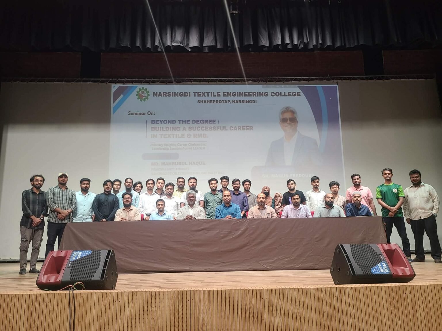 এনটেক ক্যারিয়ার ক্লাবের আয়োজনে ‘বিয়ন্ড দ্য ডিগ্রি: বিল্ডিং অ্যা সাকসেসফুল ক্যারিয়ার ইন টেক্সটাইল অ্যান্ড আরএমজি’ শীর্ষক ক্যারিয়ার সেমিনার আয়োজিত