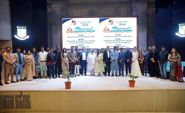 বিইউএফটিতে অনুষ্ঠিত হলো ১১তম ‘ইন্টারন্যাশনাল বিজনেস জিনিয়াস বাংলাদেশ ২০২৬’
