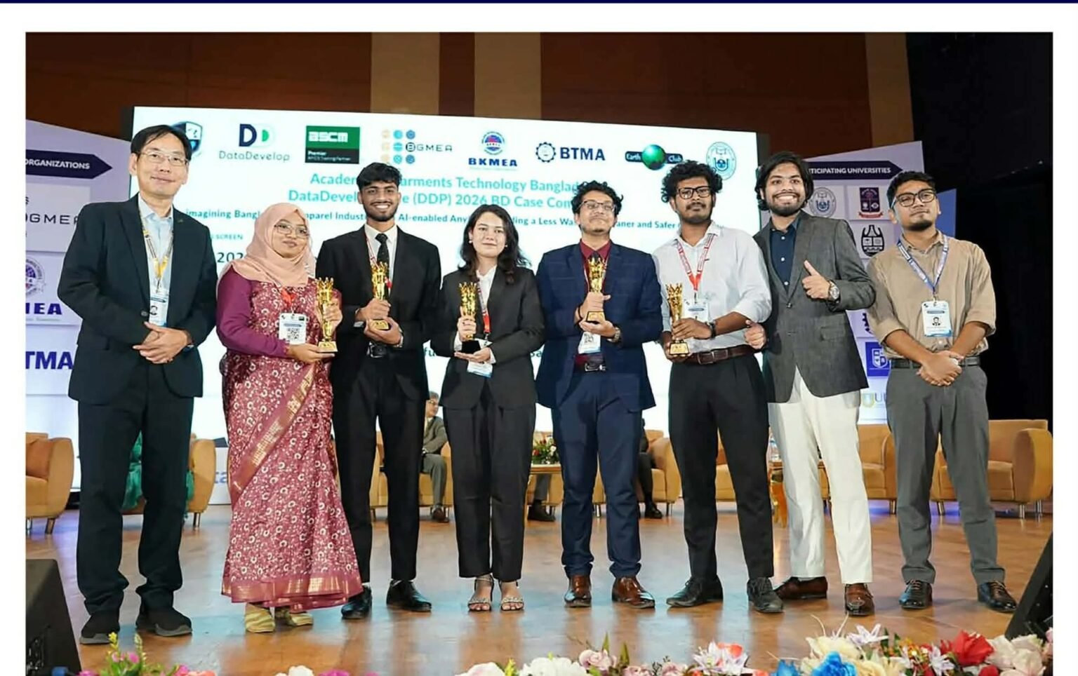 ডিডিপি কেস প্রতিযোগিতায় বিইউএফটি শিক্ষার্থীদের জয়